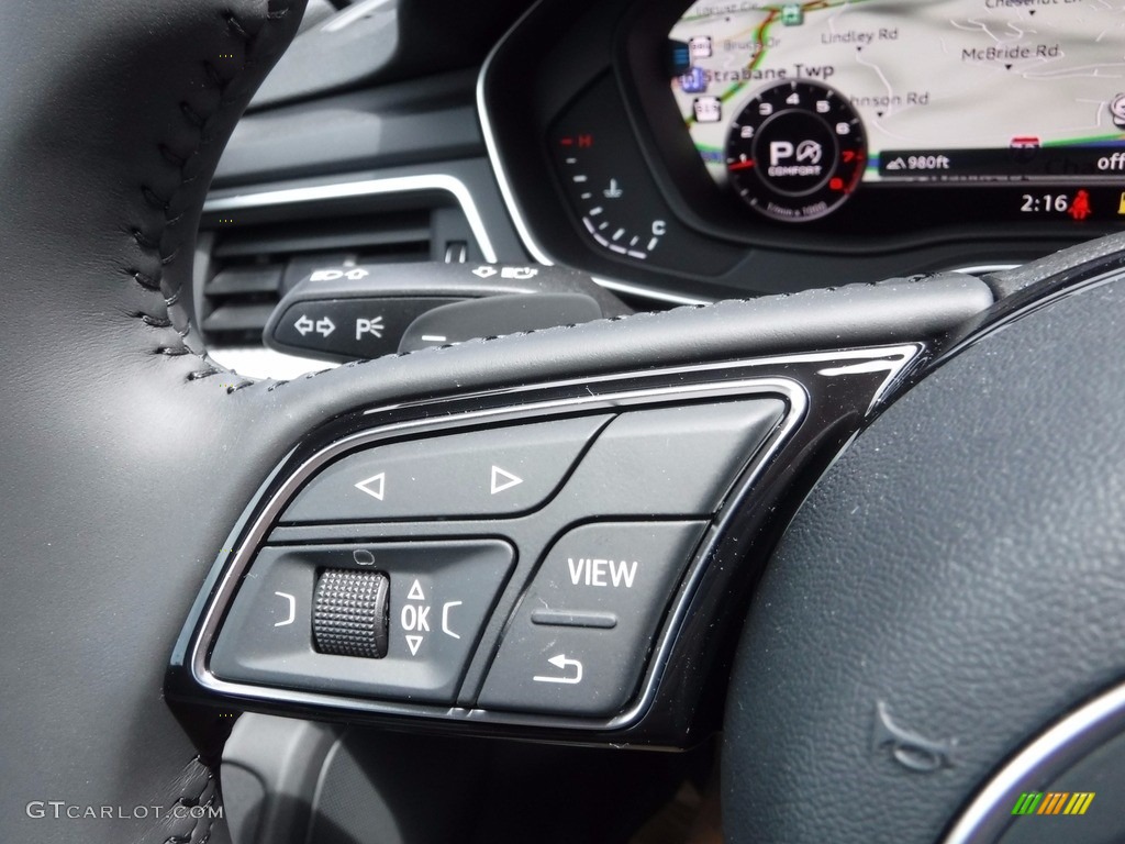 2018 A5 Premium quattro Coupe - Monsoon Gray Metallic / Black photo #29