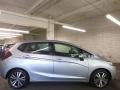 2017 Lunar Silver Pearl Honda Fit EX-L  photo #2