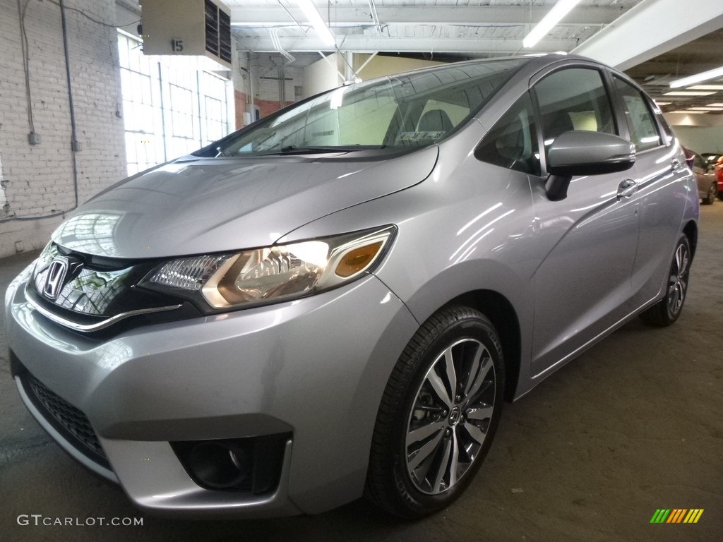 Lunar Silver Pearl 2017 Honda Fit EX-L Exterior Photo #120395245
