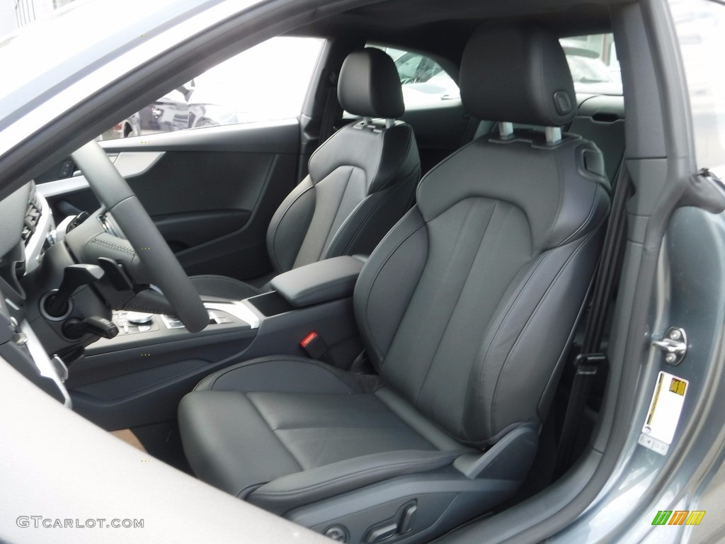 Black Interior 2018 Audi A5 Premium Plus quattro Coupe Photo #120395470
