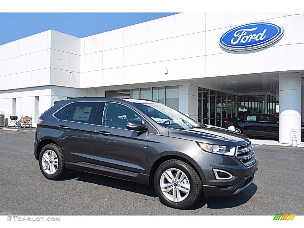 Magnetic Metallic 2017 Ford Edge SEL Exterior Photo #120397138