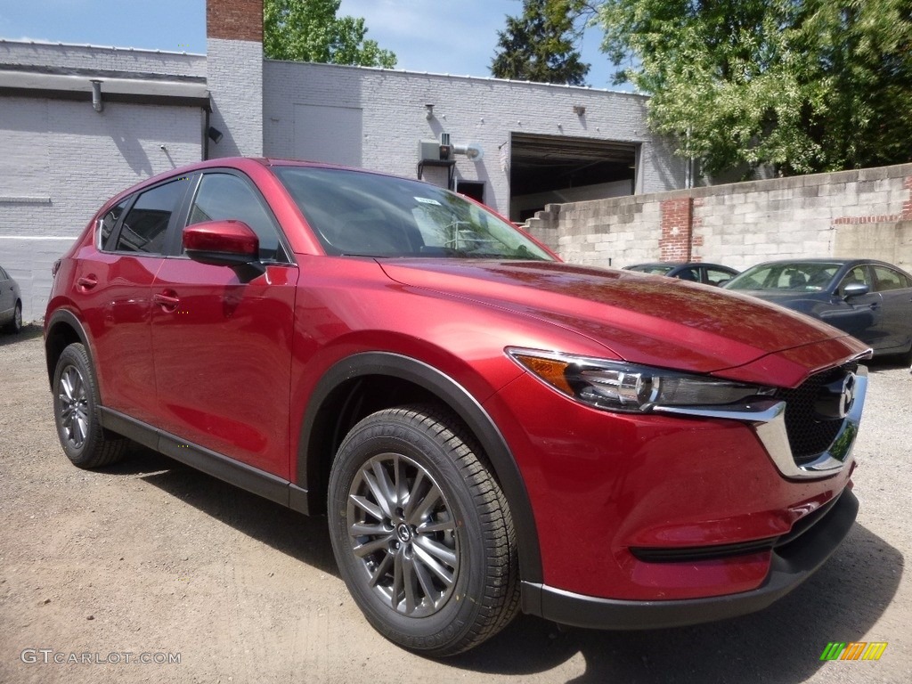Soul Red Metallic 2017 Mazda CX-5 Touring AWD Exterior Photo #120398182