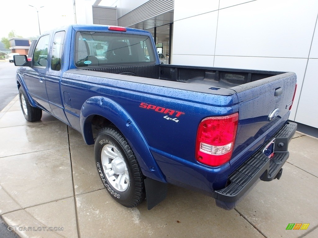 2011 Ranger Sport SuperCab 4x4 - Vista Blue Metallic / Medium Dark Flint photo #3