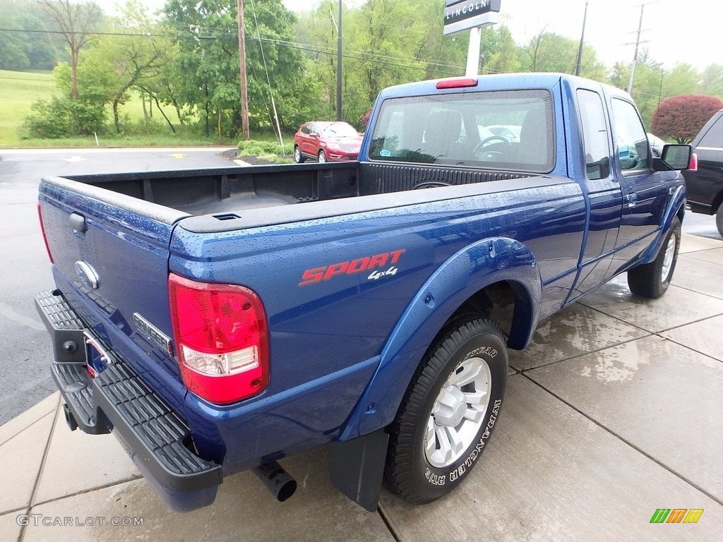 2011 Ranger Sport SuperCab 4x4 - Vista Blue Metallic / Medium Dark Flint photo #5