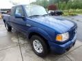 2011 Vista Blue Metallic Ford Ranger Sport SuperCab 4x4  photo #7