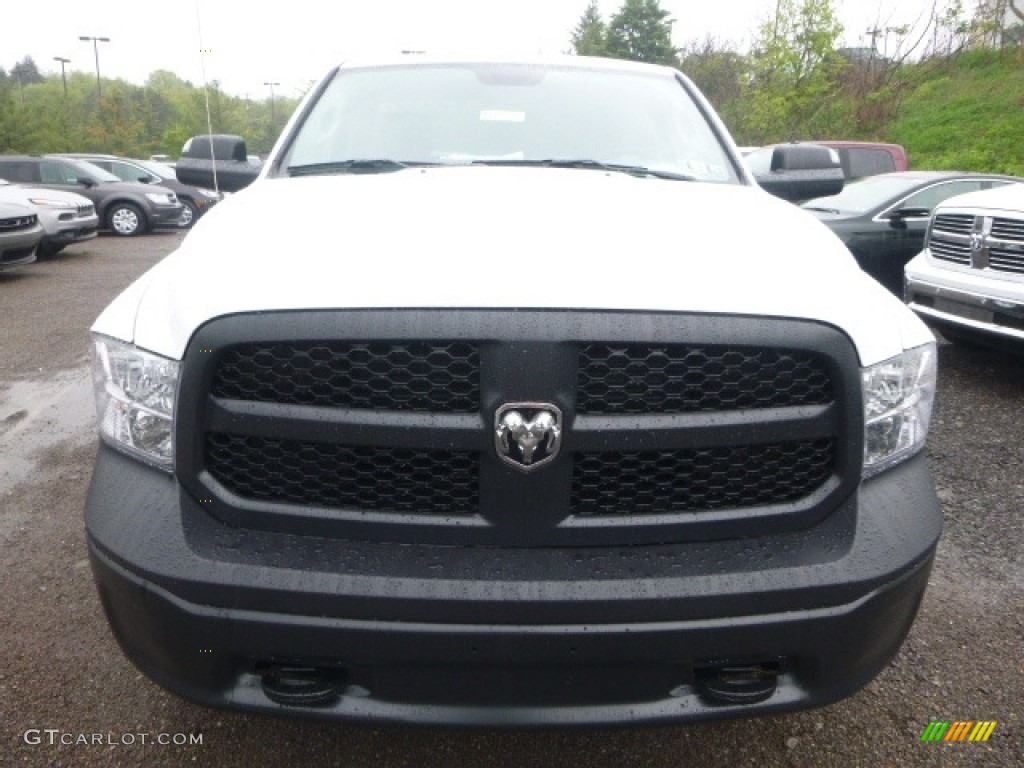 2017 1500 Tradesman Regular Cab 4x4 - Pearl White / Black/Diesel Gray photo #7