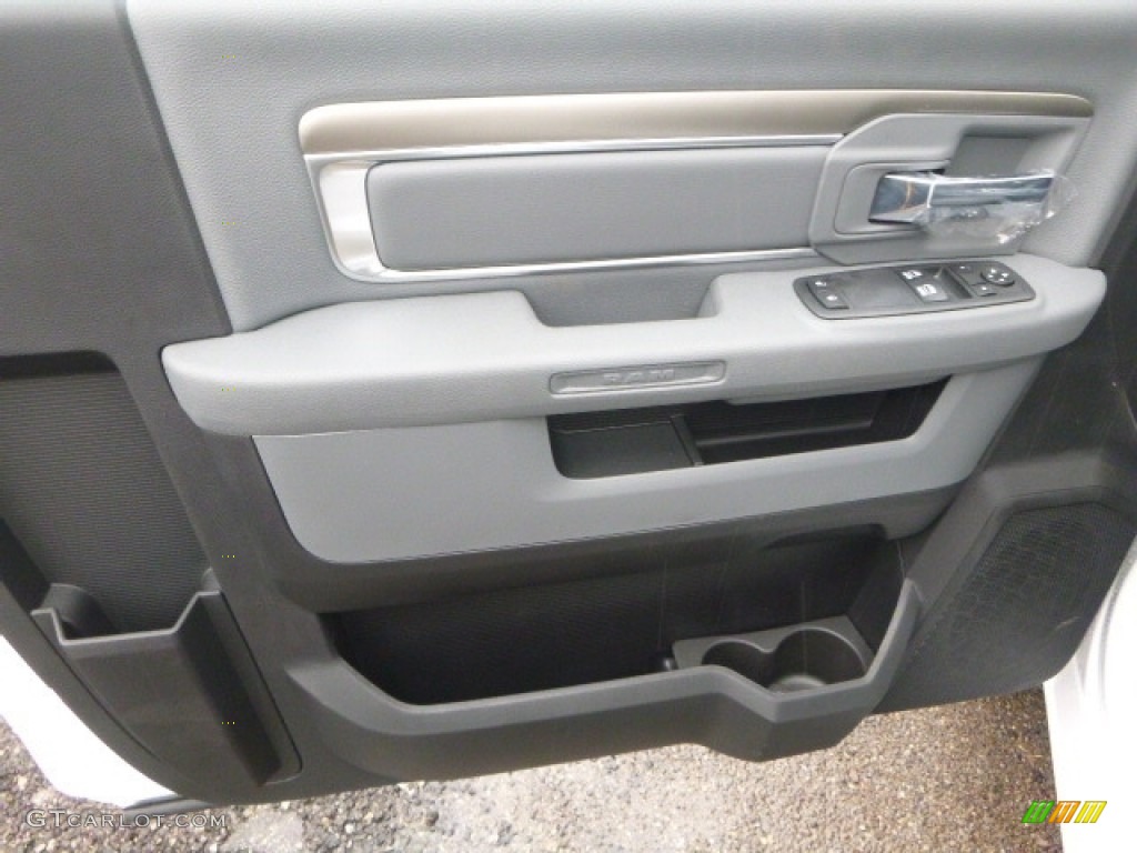 2017 1500 Tradesman Regular Cab 4x4 - Pearl White / Black/Diesel Gray photo #13