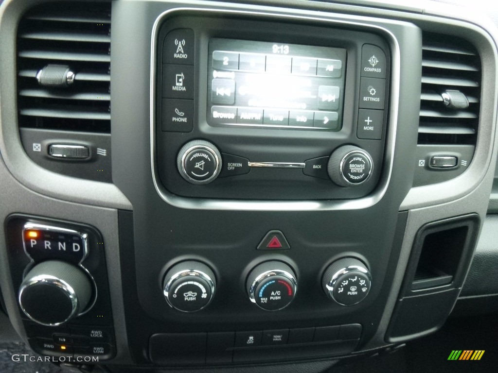 2017 1500 Express Quad Cab 4x4 - Maximum Steel Metallic / Black/Diesel Gray photo #20