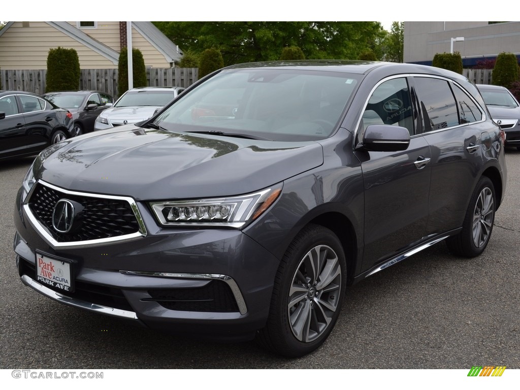 2017 MDX Technology SH-AWD - Modern Steel Metallic / Graystone photo #6