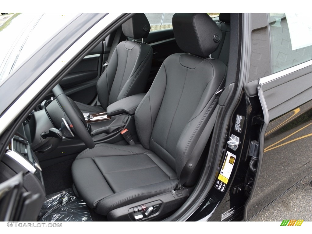 Black Interior 2017 BMW 3 Series 330i xDrive Gran Turismo Photo #120406109