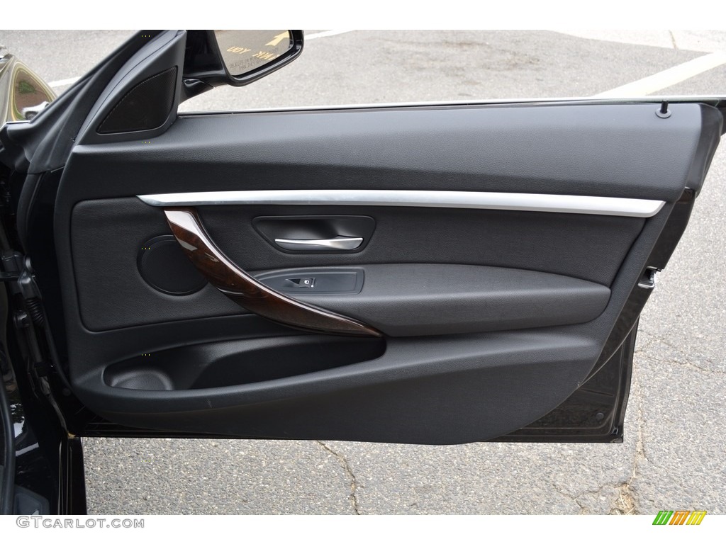 2017 BMW 3 Series 330i xDrive Gran Turismo Black Door Panel Photo #120406415