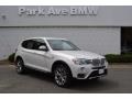 2017 Mineral White Metallic BMW X3 xDrive28i  photo #1