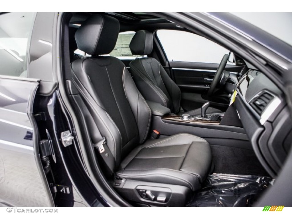 Black Interior 2018 BMW 4 Series 440i Gran Coupe Photo #120406706