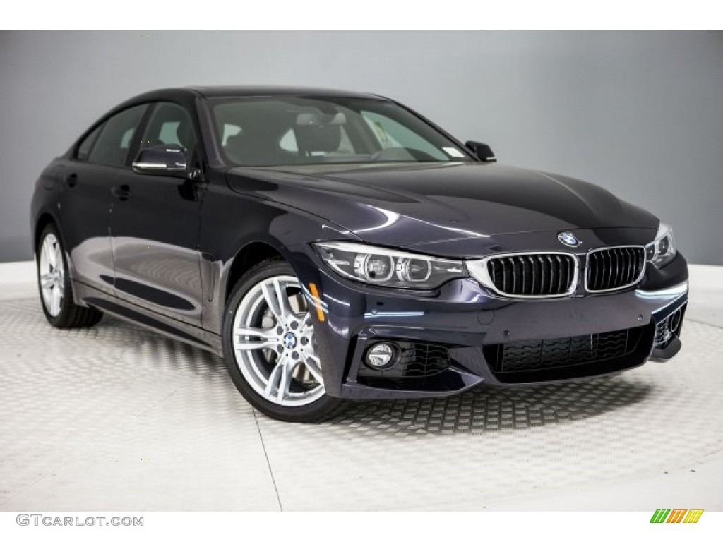 Carbon Black Metallic 2018 BMW 4 Series 440i Gran Coupe Exterior Photo #120406898