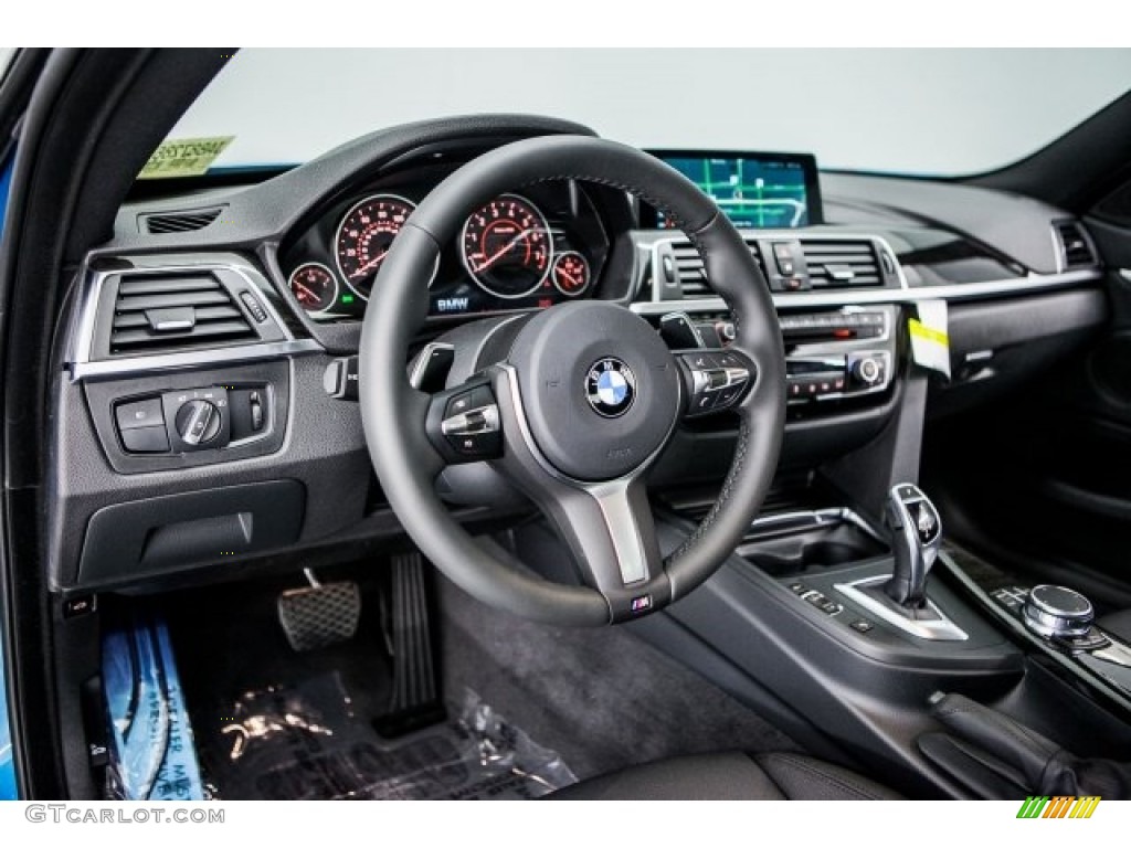 2018 BMW 4 Series 430i Coupe Black Dashboard Photo #120407450