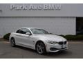 Mineral White Metallic 2017 BMW 4 Series 430i xDrive Convertible