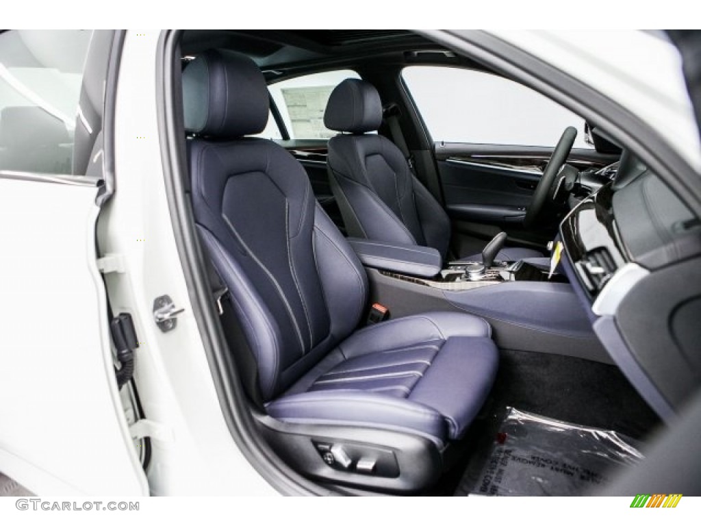 2017 BMW 5 Series 540i Sedan Front Seat Photos