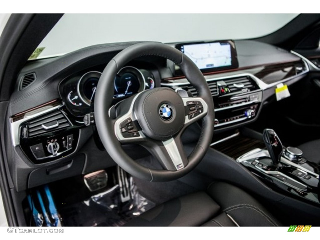 2017 5 Series 540i Sedan - Alpine White / Black photo #5