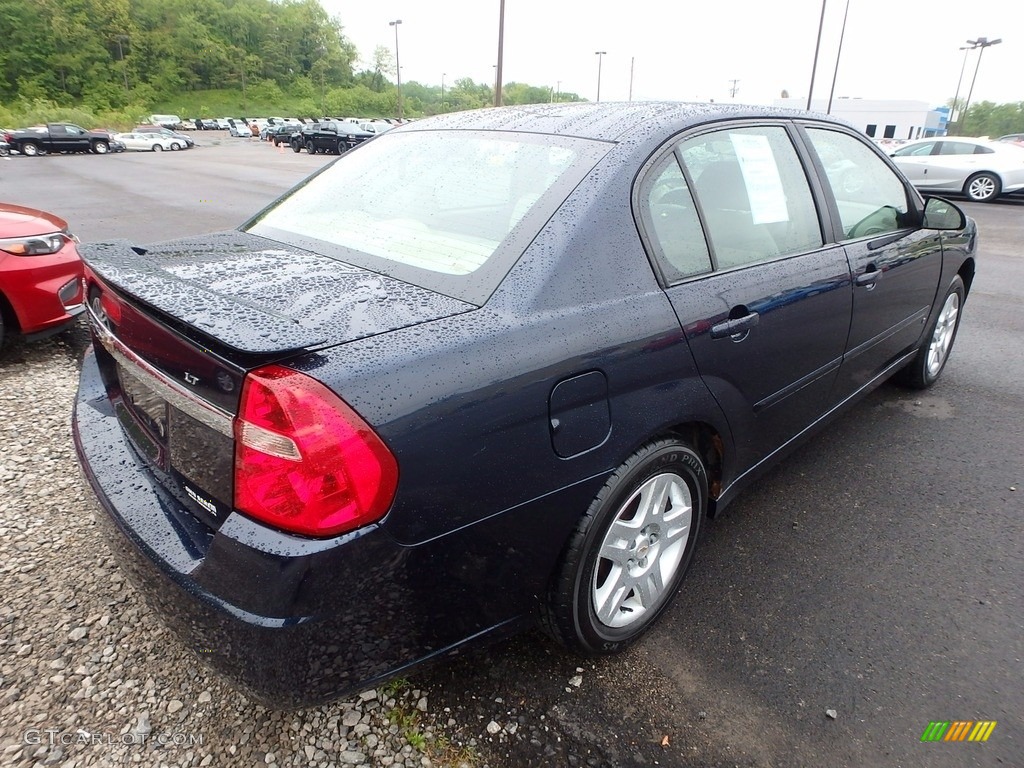 2007 Malibu LT Sedan - Dark Blue Metallic / Cashmere Beige photo #4