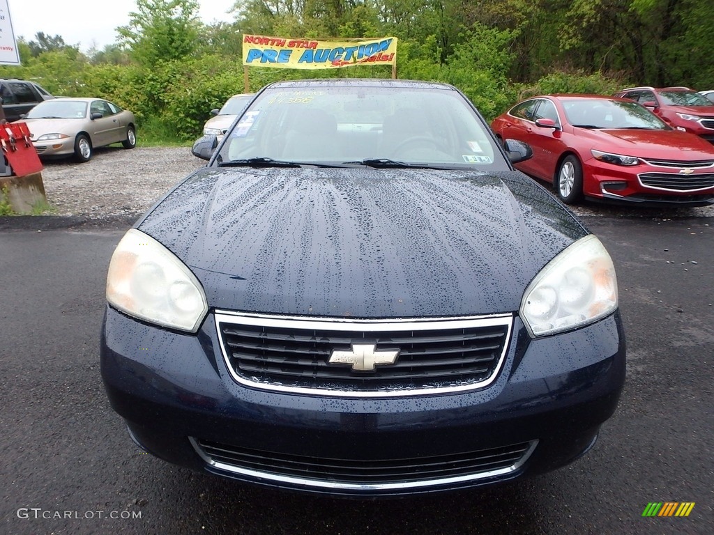 2007 Malibu LT Sedan - Dark Blue Metallic / Cashmere Beige photo #6