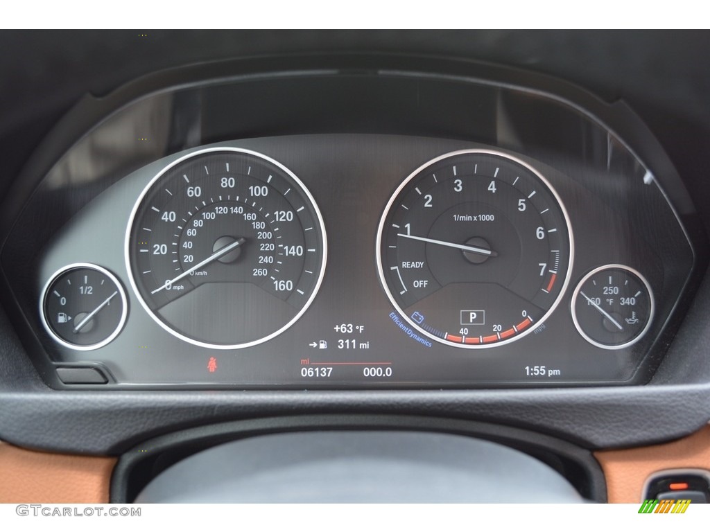 2017 BMW 4 Series 430i xDrive Coupe Gauges Photo #120408851