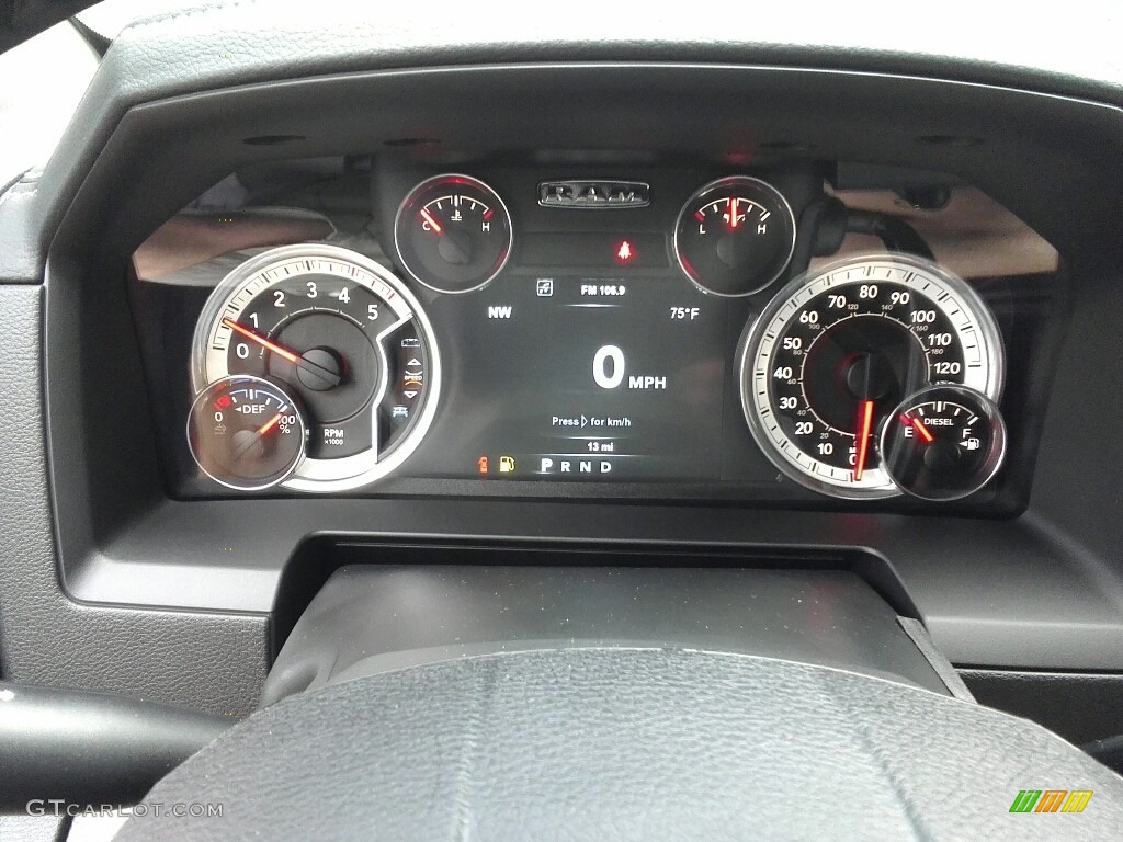2017 Ram 2500 Laramie Mega Cab 4x4 Gauges Photos