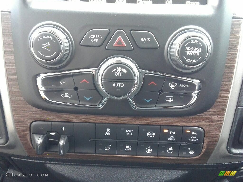 2017 Ram 2500 Laramie Mega Cab 4x4 Controls Photo #120409787