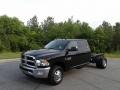 2017 Brilliant Black Crystal Pearl Ram 3500 Tradesman Crew Cab 4x4 Chassis  photo #2