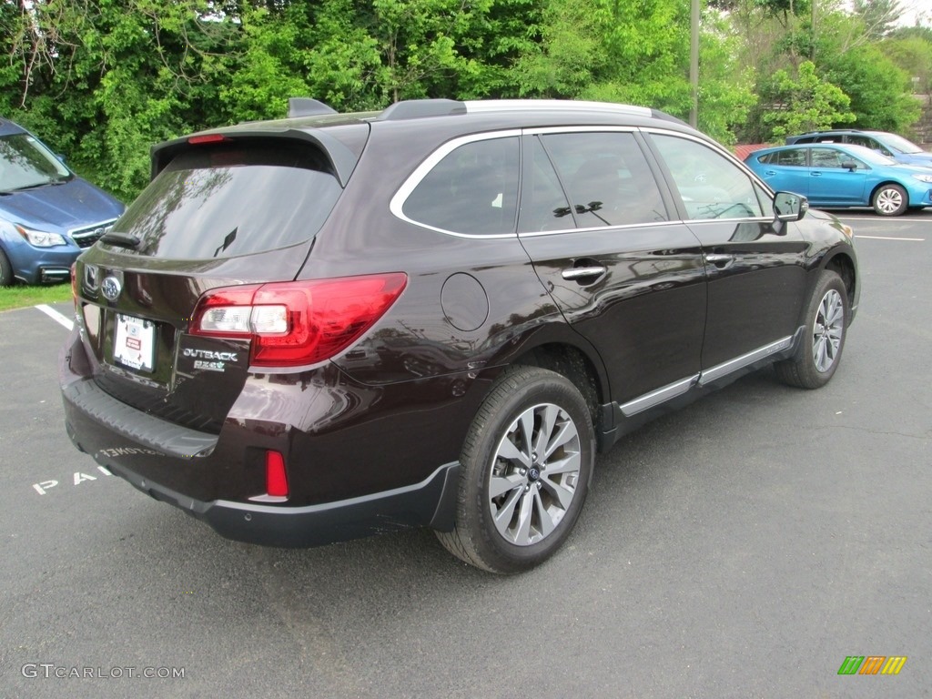 2017 Outback 2.5i Touring - Brilliant Brown Pearl / Java Brown photo #6