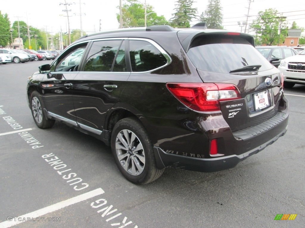 2017 Outback 2.5i Touring - Brilliant Brown Pearl / Java Brown photo #8