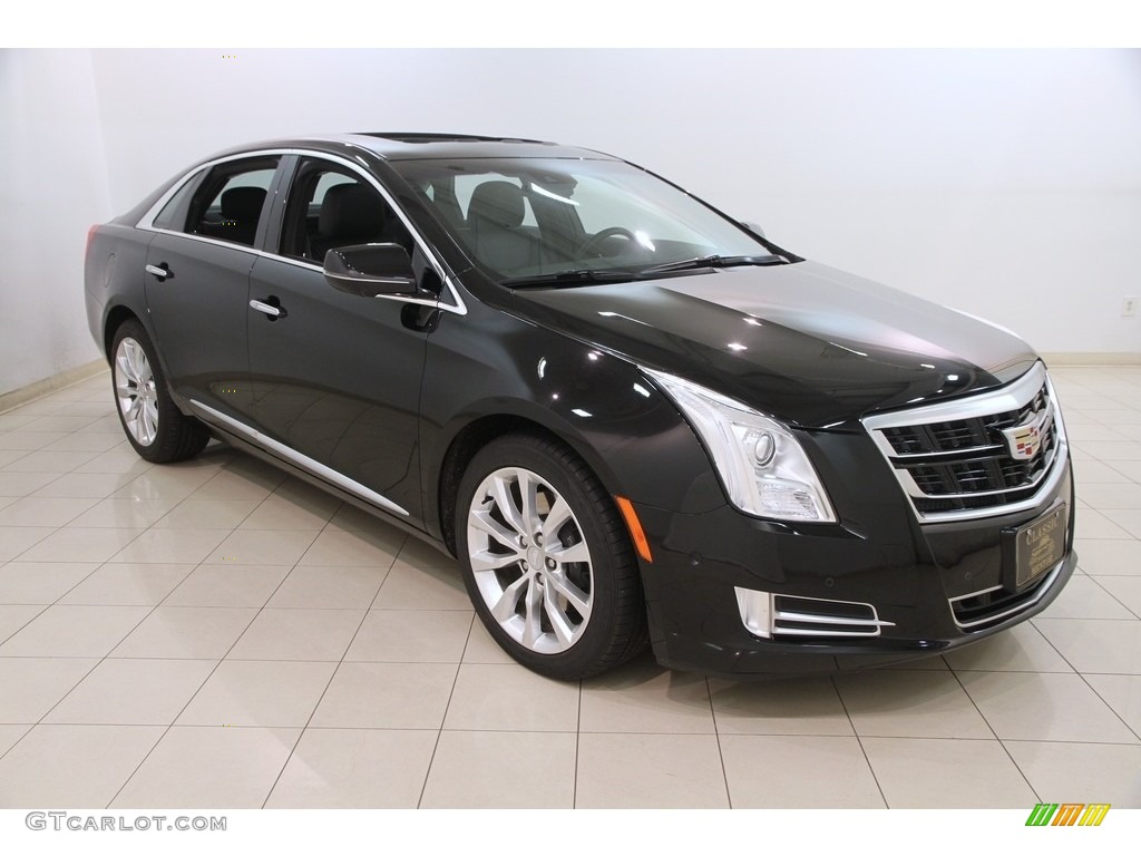 2016 XTS Luxury Sedan - Stellar Black Metallic / Jet Black photo #1