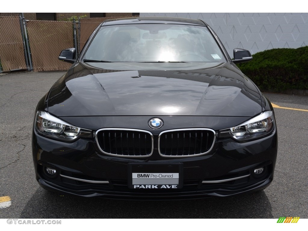 2017 3 Series 330i xDrive Sedan - Jet Black / Black photo #7