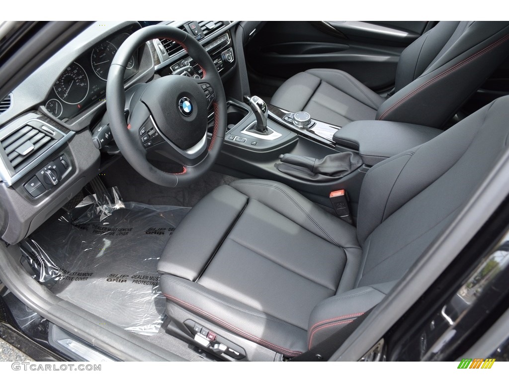 2017 3 Series 330i xDrive Sedan - Jet Black / Black photo #10