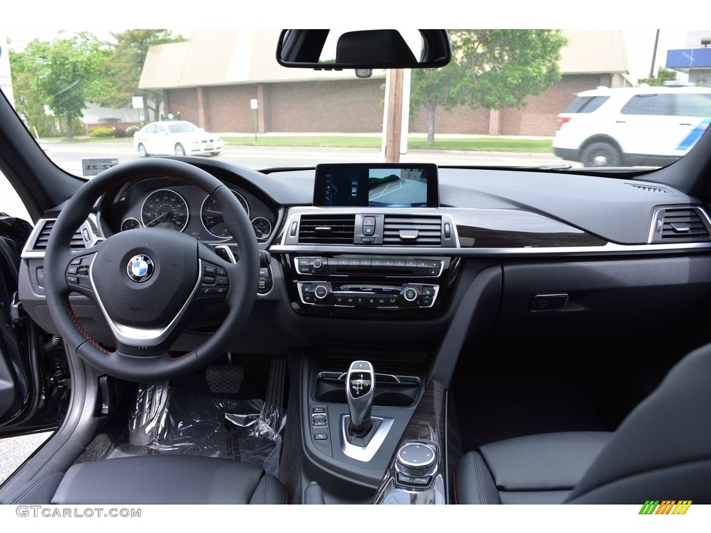 2017 3 Series 330i xDrive Sedan - Jet Black / Black photo #15