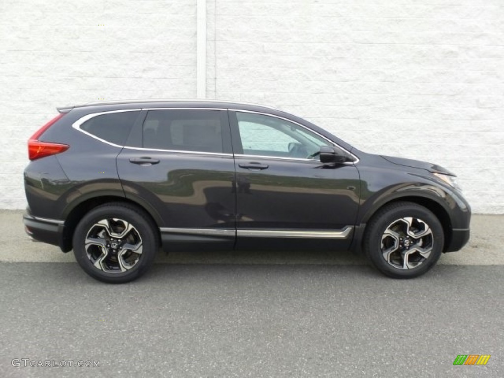 2017 CR-V Touring AWD - Gunmetal Metallic / Gray photo #2