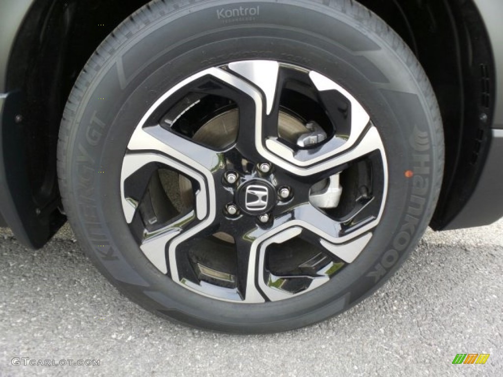 2017 CR-V Touring AWD - Gunmetal Metallic / Gray photo #3