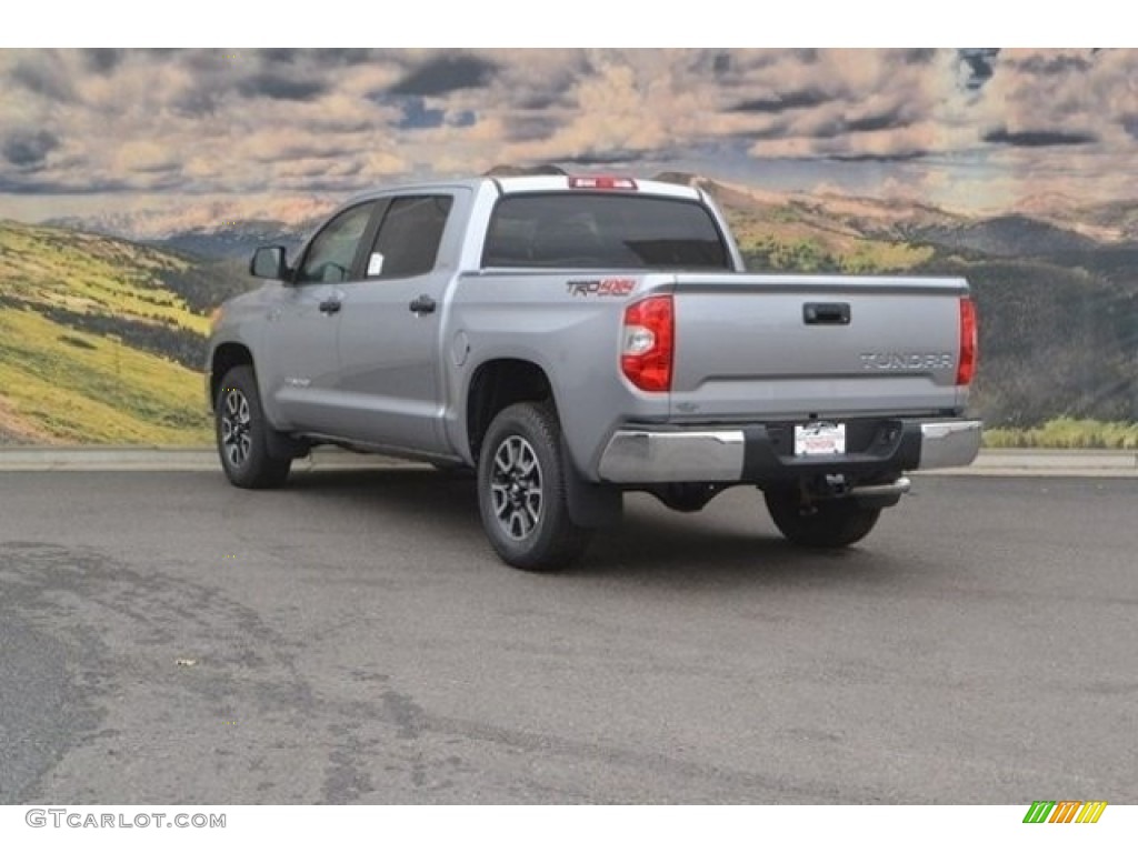 2017 Tundra SR5 CrewMax 4x4 - Silver Sky Metallic / Graphite photo #3