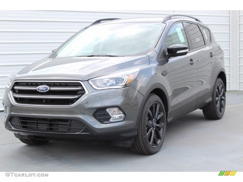 2017 Escape Titanium - Magnetic / Charcoal Black photo #3