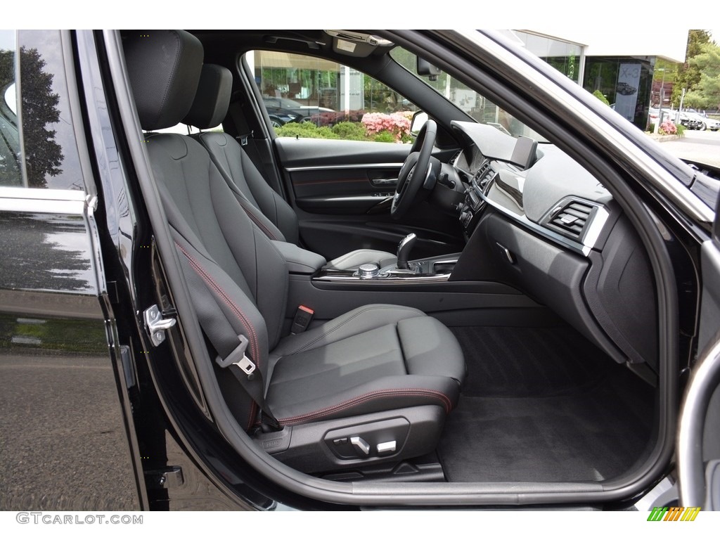2017 3 Series 330i xDrive Sedan - Jet Black / Black photo #28