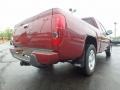 2009 Deep Ruby Red Metallic Chevrolet Colorado LT Extended Cab  photo #8