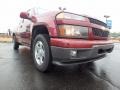 2009 Deep Ruby Red Metallic Chevrolet Colorado LT Extended Cab  photo #11
