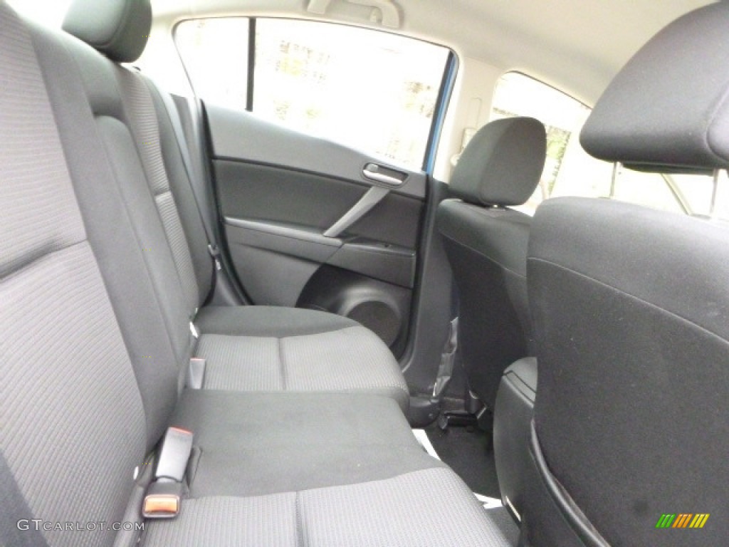 2012 MAZDA3 i Touring 4 Door - Sky Blue Mica / Black photo #10