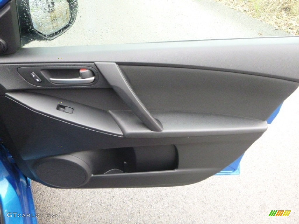 2012 MAZDA3 i Touring 4 Door - Sky Blue Mica / Black photo #11