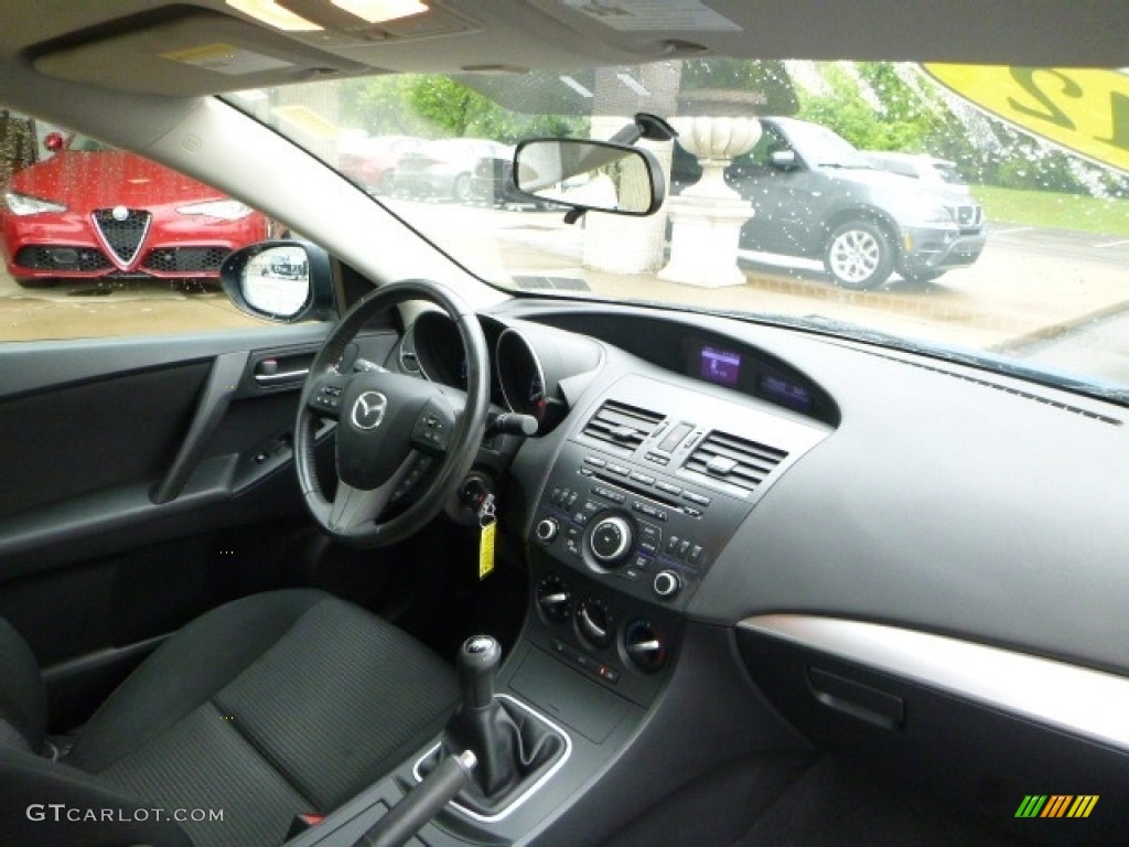 2012 MAZDA3 i Touring 4 Door - Sky Blue Mica / Black photo #13