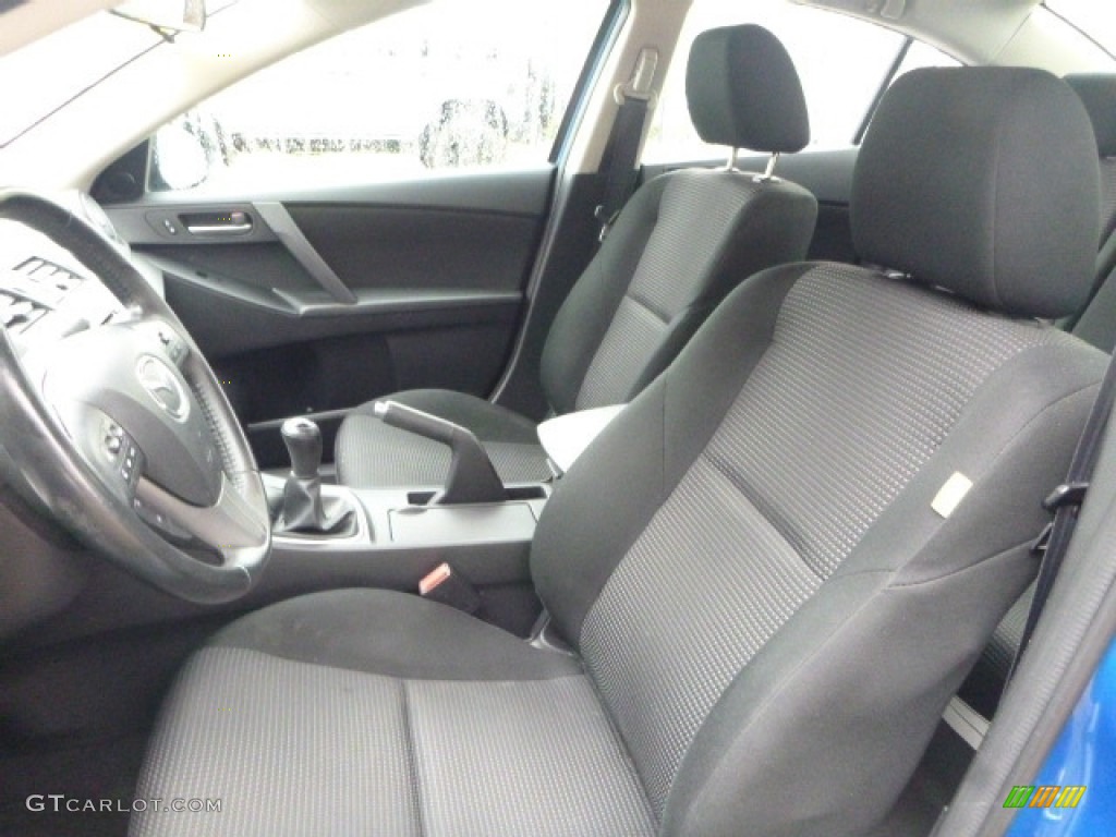 2012 MAZDA3 i Touring 4 Door - Sky Blue Mica / Black photo #15