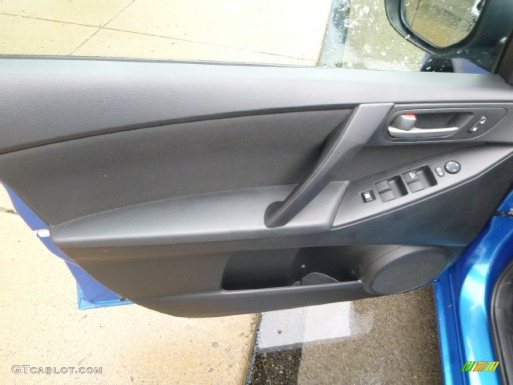2012 MAZDA3 i Touring 4 Door - Sky Blue Mica / Black photo #16