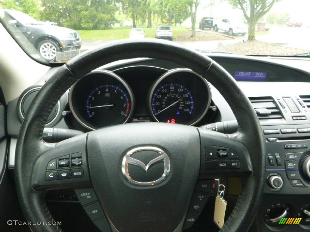 2012 MAZDA3 i Touring 4 Door - Sky Blue Mica / Black photo #20
