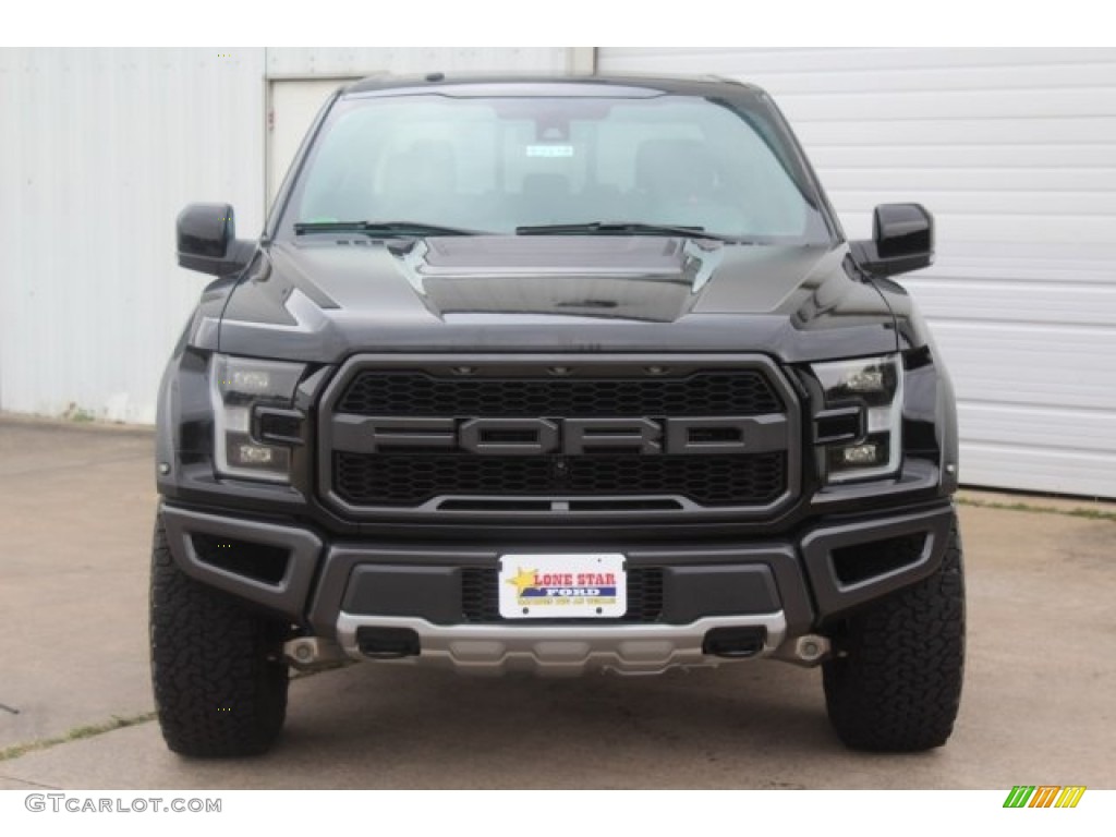 2017 F150 SVT Raptor SuperCrew 4x4 - Shadow Black / Raptor Black photo #2