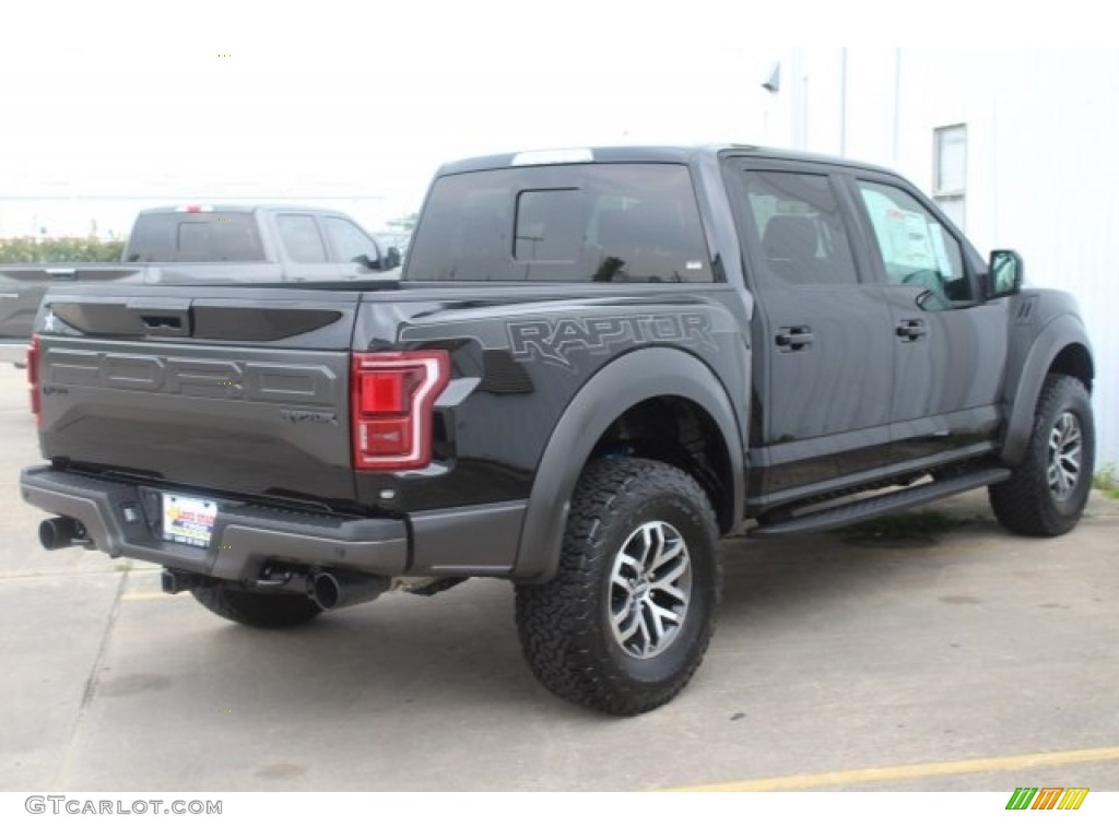 2017 F150 SVT Raptor SuperCrew 4x4 - Shadow Black / Raptor Black photo #7