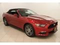 2017 Ruby Red Ford Mustang EcoBoost Premium Convertible  photo #2